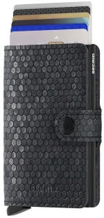Secrid Miniwallet Hexagon Black SECRID
