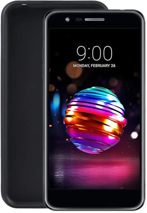 TPU Phone Case For LG K11 2018(Pudding Black)