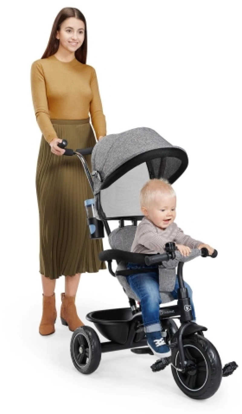 Τρίκυκλο ποδήλατο Kinderkraft Freeway Grey melange KKRFRWAGRY0000