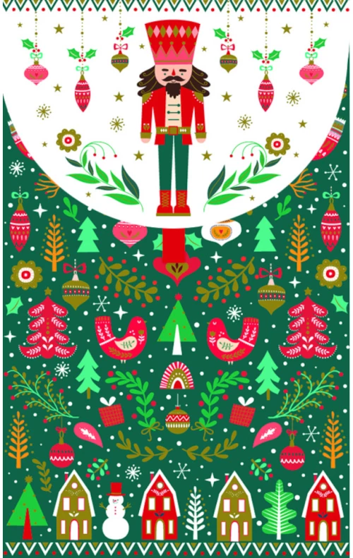 Pictura Xmas Κάρτα Μπιλιέτο -Καρυοθραύστης