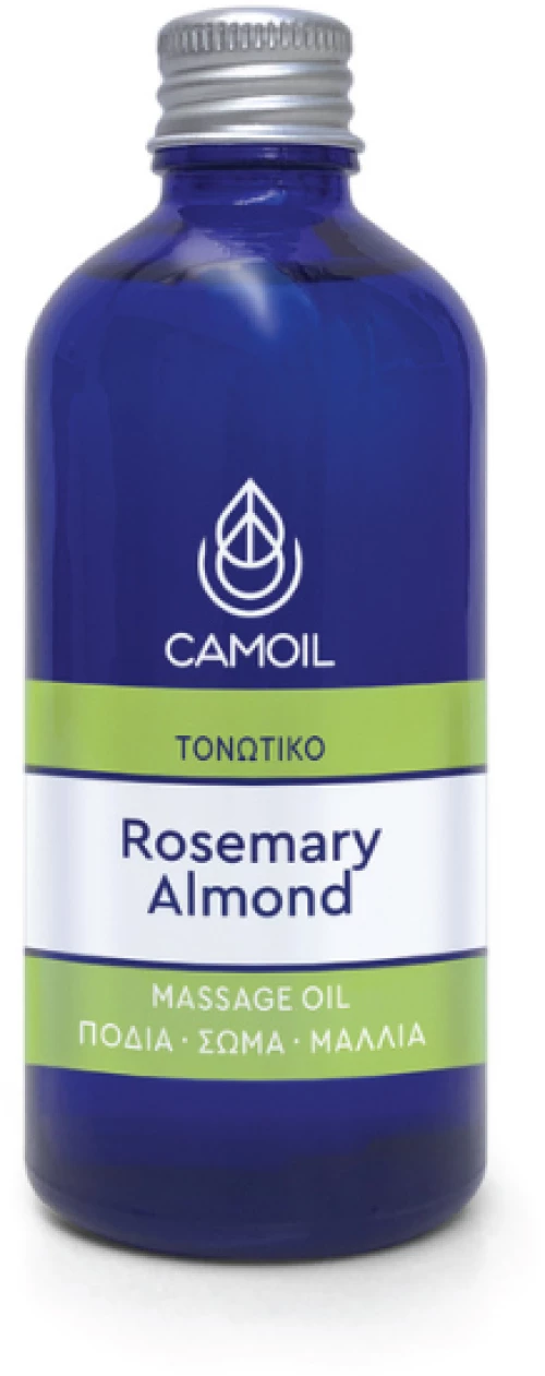 ZARBIS camoil rosemary almond τονωτικό massage oil 100ml