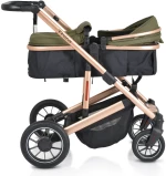 Πολυκαρότσι 2σε1 Μετατρεπόμενο Thira Moni Green 3800146236052