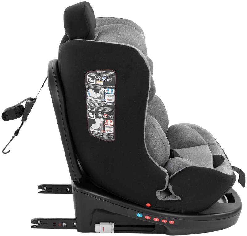 Κάθισμα Αυτοκινήτου 40-150cm i-size Isofix i-Safe Kikka boo Light Grey 31002100002