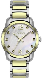 Ρολόι Vogue Δίχρωμο Ασημί-Κίτρινο Stainless Steel 2020611261