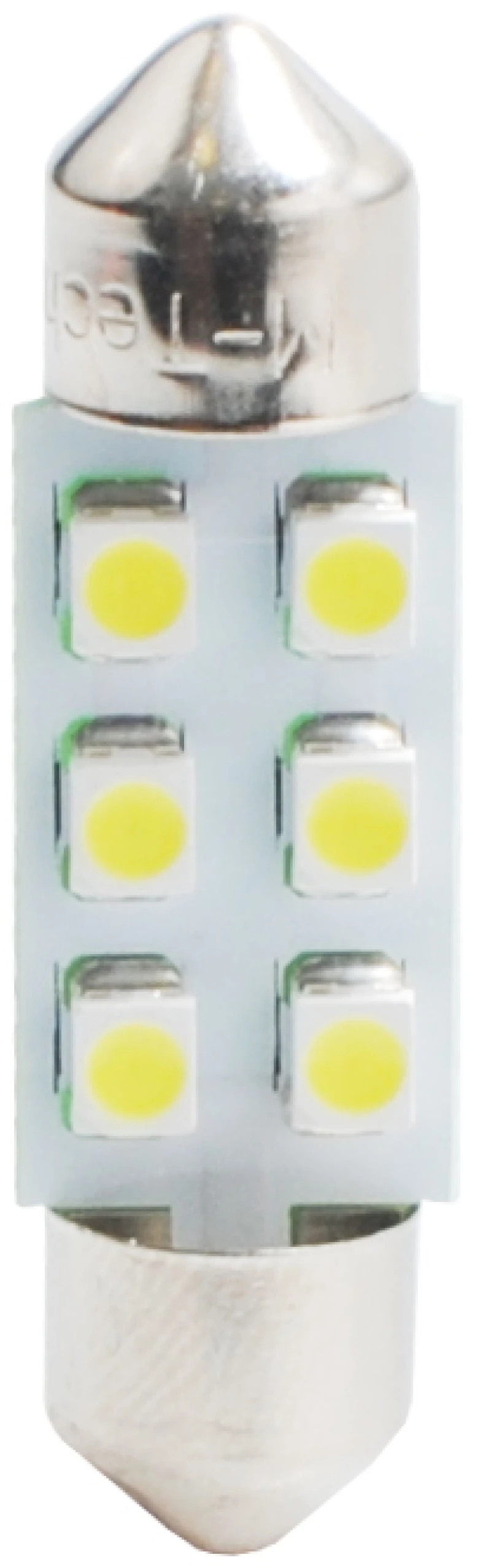 ΛΑΜΠΑΚΙΑ ΠΛΑΦΟΝΙΕΡΑΣ C5W/C10W 12V 0,48W SV8,5 36mm LED 6xSMD3528 ΜΠΛΕ 1ΤΕΜ.