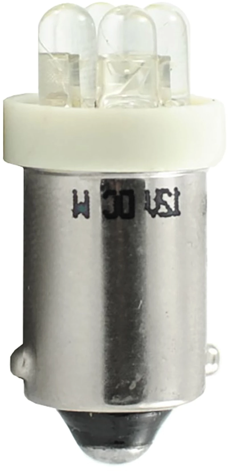 T4W 12V 0,96W BA9s (ΜΙΝΙΟΝ) LED 4xLED 3mm ΛΕΥΚΟ BLISTER 2ΤΕΜ. M-TECH