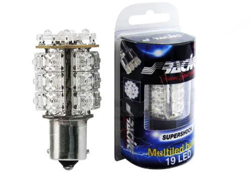ΛΑΜΠΑΚΙ ΜΟΝΟΠΟΛΙΚΟ 20 LED 12V ΛΕΥΚΟ SIMONI RACING - 1 TEM.