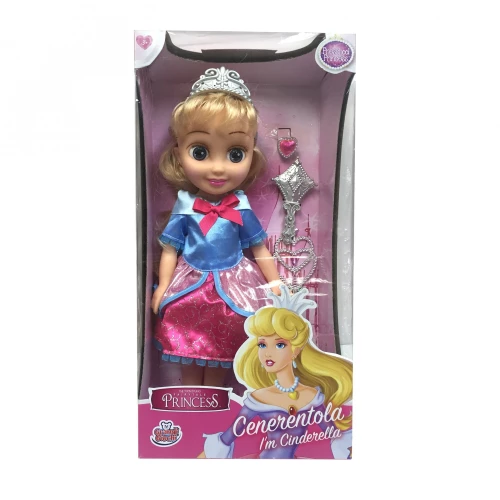 ΚΟΥΚΛΑ PRINCESS ΣΤΑΧΤΟΠΟΥΤΑ 37CM.- 22263