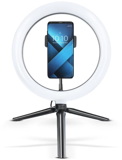Led RING lamp 10inch with holder for mobile