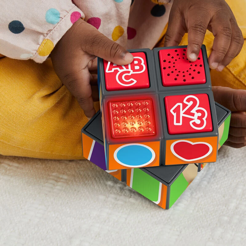 FISHER PRICE LAUGH AND LEARN ΕΚΠΑΙΔΕΥΤΙΚΟΣ ΚΥΒΟΣ ΔΡΑΣΤΗΡΙΟΤΗΤΩΝ- HWH13