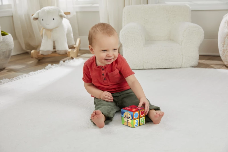 FISHER PRICE LAUGH AND LEARN ΕΚΠΑΙΔΕΥΤΙΚΟΣ ΚΥΒΟΣ ΔΡΑΣΤΗΡΙΟΤΗΤΩΝ- HWH13