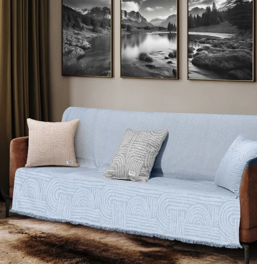 Ριχτάρι μονοθέσιο (170x180) Ethereal Cyan MADI