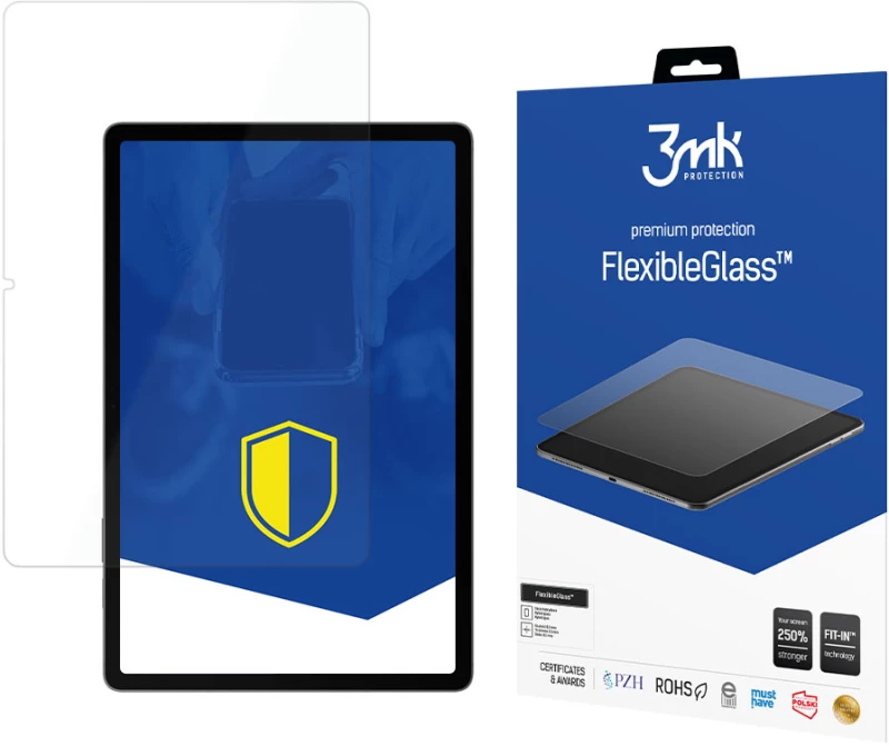3MK Flexible Tablet Tempered Glass 7H Samsung Galaxy Tab S9 FE+ 12.4" - 3MK - Galaxy Tab S9 FE+ 12.4"
