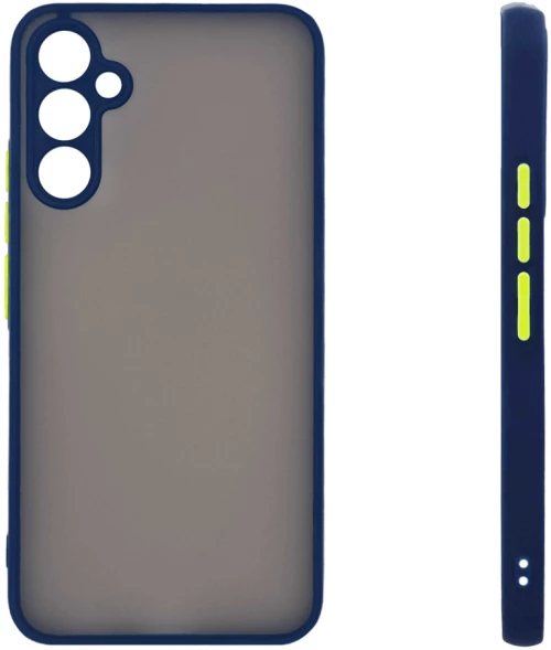 Θήκη Σιλικόνης Color Button Bumper Sonique Samsung Galaxy A34 5G Μπλέ - Sonique - Μπλέ - Galaxy A34 5G