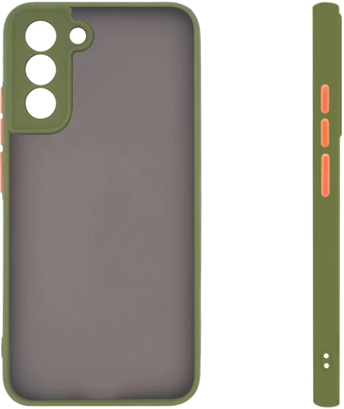 Θήκη Σιλικόνης Color Button Bumper Sonique Samsung Galaxy S22 Plus Πράσινο Ανοιχτό - Sonique - Πράσινο Ανοιχτό - Galaxy S22 Plus