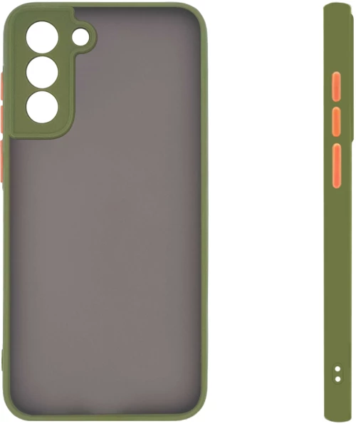 Θήκη Σιλικόνης Color Button Bumper Sonique Samsung Galaxy S21 Πράσινο Ανοιχτό - Sonique - Πράσινο Ανοιχτό - Galaxy S21