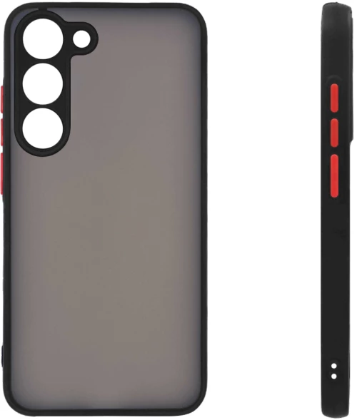 Θήκη Σιλικόνης Color Button Bumper Sonique Samsung Galaxy S23 FE Μαύρο - Sonique - Μαύρο - Galaxy S23 FE