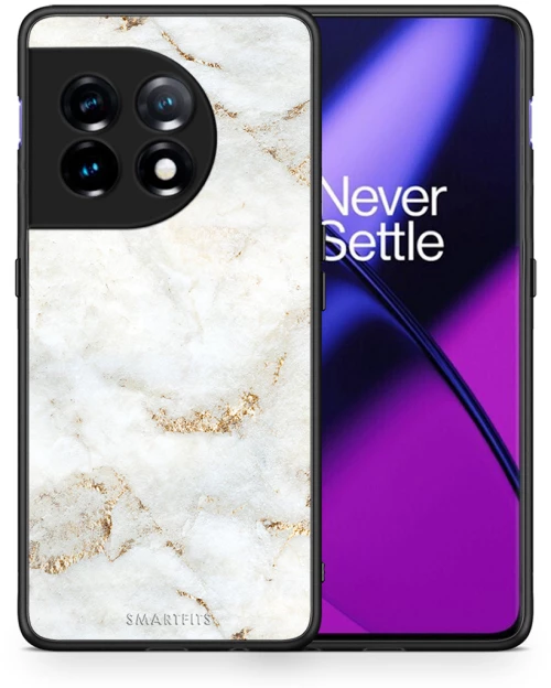 White Gold Marble - OnePlus 11R / ACE 2 5G θήκη