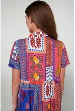 Vamp Γυναικείο Καλοκαιρινό Φόρεμα Θαλάσσης Viscose Regular Fit 20425