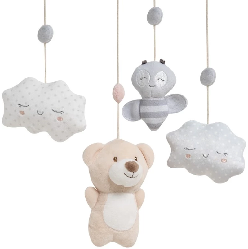 Interbaby Bear Μουσικό Carrousel Grey