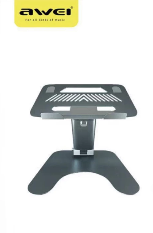 Awei X25 Portable Aluminum Alloy Non-slip Laptop Holder Bracket Laptop Stand Adjustable Foldable COD Green