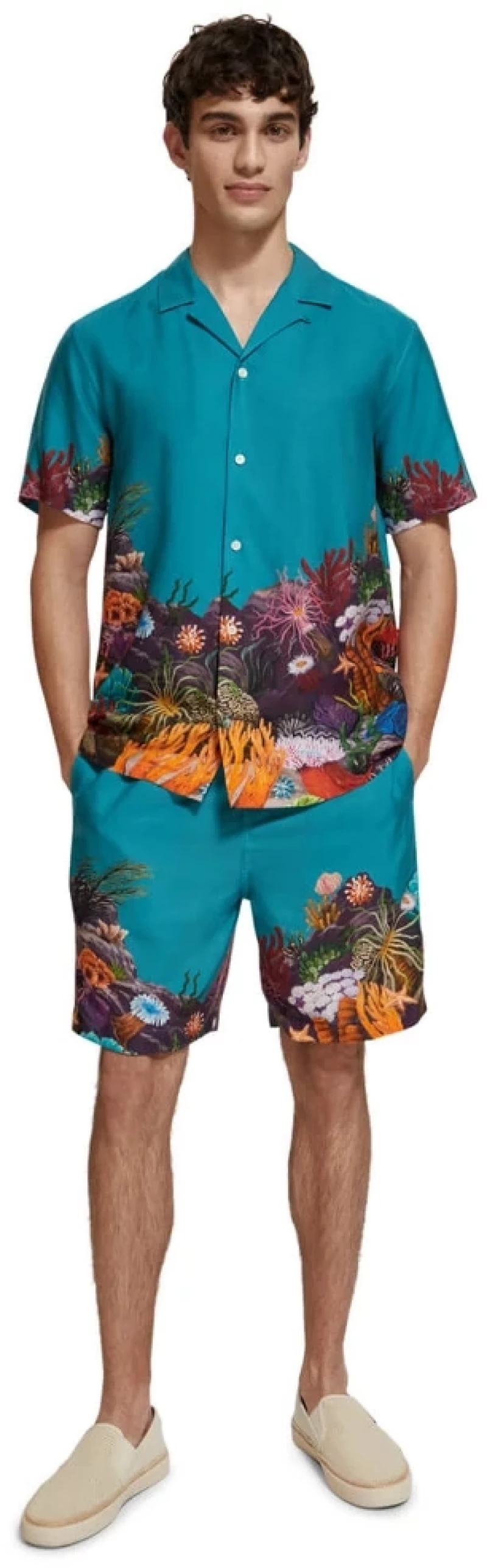 Scotch&Soda Seasonal_Placement Print Bermuda