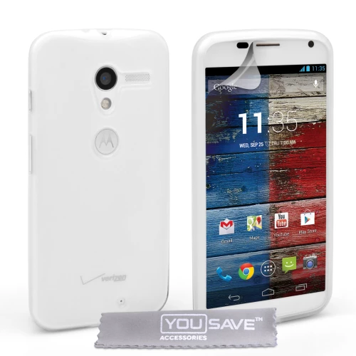 Ημιδιάφανη Θήκη Motorola Moto X by YouSave (Z156)