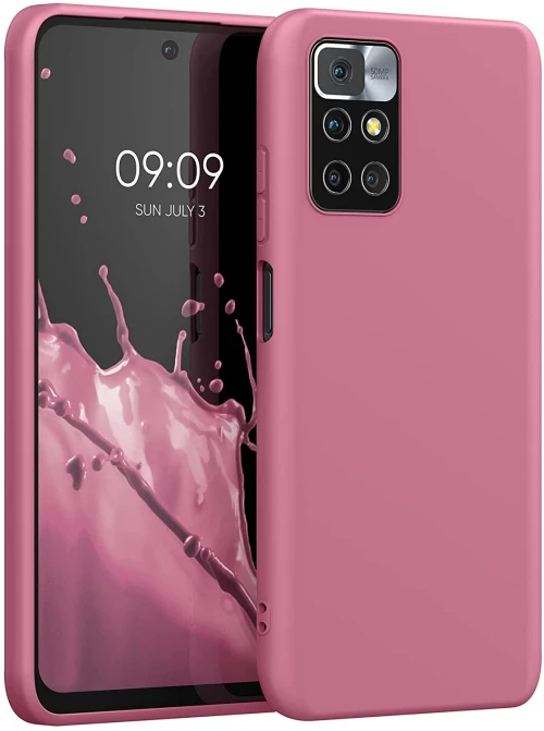 KWmobile Θήκη Σιλικόνης Xiaomi Redmi 10 - Deep Rusty Rose (56147.167)
