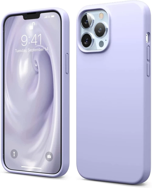 Elago Premium Θήκη Σιλικόνης Apple iPhone 13 Pro Max - Purple (ES13SC67-PU)