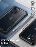 Supcase i-Blason Ares Ανθεκτική Θήκη Apple iPhone 14 / 13 - Black (843439113985)