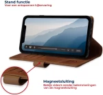 Rosso Deluxe Δερμάτινη Θήκη Πορτοφόλι Apple iPhone 11 - Brown (8719246206061)