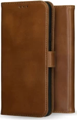 Rosso Deluxe Δερμάτινη Θήκη Πορτοφόλι Apple iPhone 11 - Brown (8719246206061)