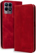 Bodycell Θήκη - Πορτοφόλι Realme 8i - Red (5206015057885)