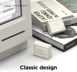 Elago AW3 Case - Ρετρό Θήκη Σιλικόνης για AirPods 3rd Gen - Classic White (EAP3AW3-CWH)