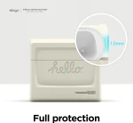 Elago AW3 Case - Ρετρό Θήκη Σιλικόνης για AirPods 3rd Gen - Classic White (EAP3AW3-CWH)