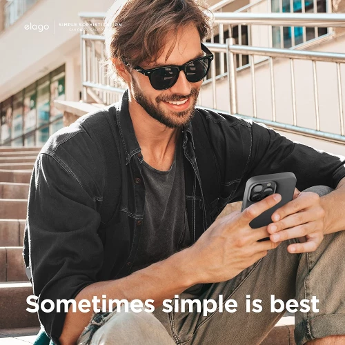 Elago Premium Θήκη Σιλικόνης Apple iPhone 13 Pro Max - Dark Gray (ES13SC67-DG)