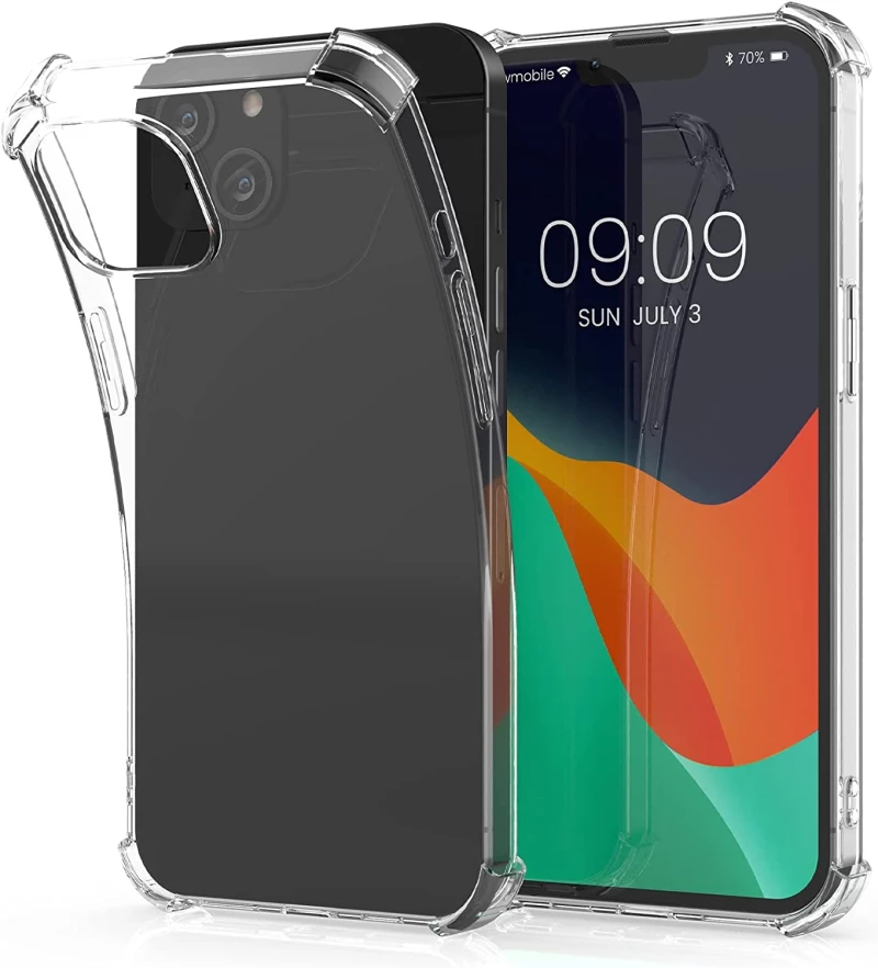 KWmobile Διάφανη Θήκη Σιλικόνης με TPU Bumper Apple iPhone 14 Plus - Transparent (59129.03)