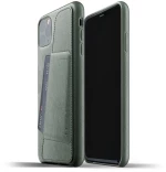 MUJJO Full Leather Wallet Case - Δερμάτινη Θήκη-Πορτοφόλι Apple iPhone 11 Pro Max - Slate Green (MUJJO-CL-004-SG)