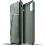 MUJJO Full Leather Wallet Case - Δερμάτινη Θήκη-Πορτοφόλι Apple iPhone 11 Pro Max - Slate Green (MUJJO-CL-004-SG)
