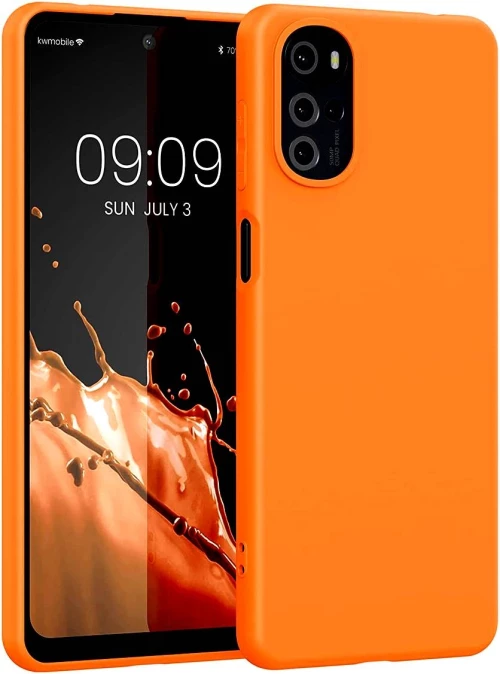 KWmobile Θήκη Σιλικόνης Motorola Moto G22 - Fruity Orange (58208.150)