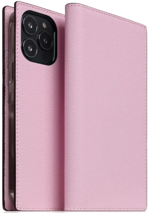 SLG Design D9 France Chevere Sully Leather - Δερμάτινη Θήκη - Πορτοφόλι Flip Apple iPhone 14 Pro Max - Barapapa (SD-D9C-DC-IP14PM-BP)