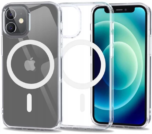 Tech-Protect FlexAir Hybrid - Σκληρή Διάφανη Θήκη MagSafe Apple iPhone 12 mini - Clear (9589046925849)