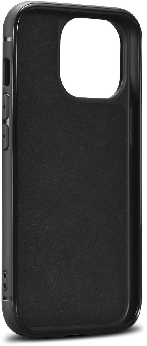 iCarer Oil Wax Leather Cover - Δερμάτινη Θήκη με TPU Bumper - Apple iPhone 14 Pro Max - Black (WMI14220720-BK)