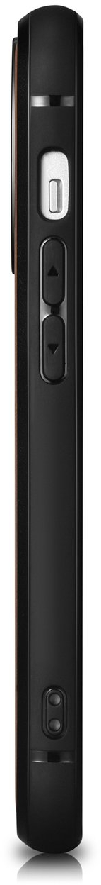 iCarer Oil Wax Leather Cover - Δερμάτινη Θήκη με TPU Bumper - Apple iPhone 14 Pro Max - Black (WMI14220720-BK)