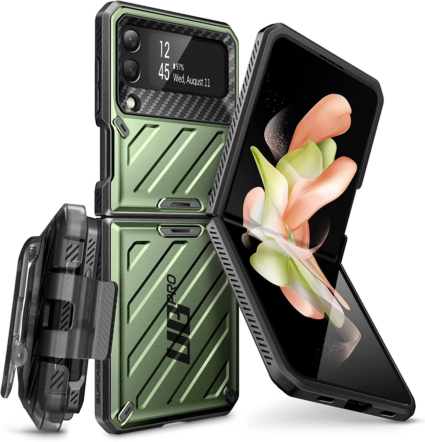 Supcase Ανθεκτική Θήκη Unicorn Beetle Pro - Samsung Galaxy Z Flip4 - Guldan (843439119055)