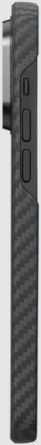 Pitaka MagEZ Case 3 - MagSafe Θήκη Aramid Fiber Body Apple iPhone 14 Pro - 1.05mm - 1500D - Black / Grey / Twill (KI1401P)