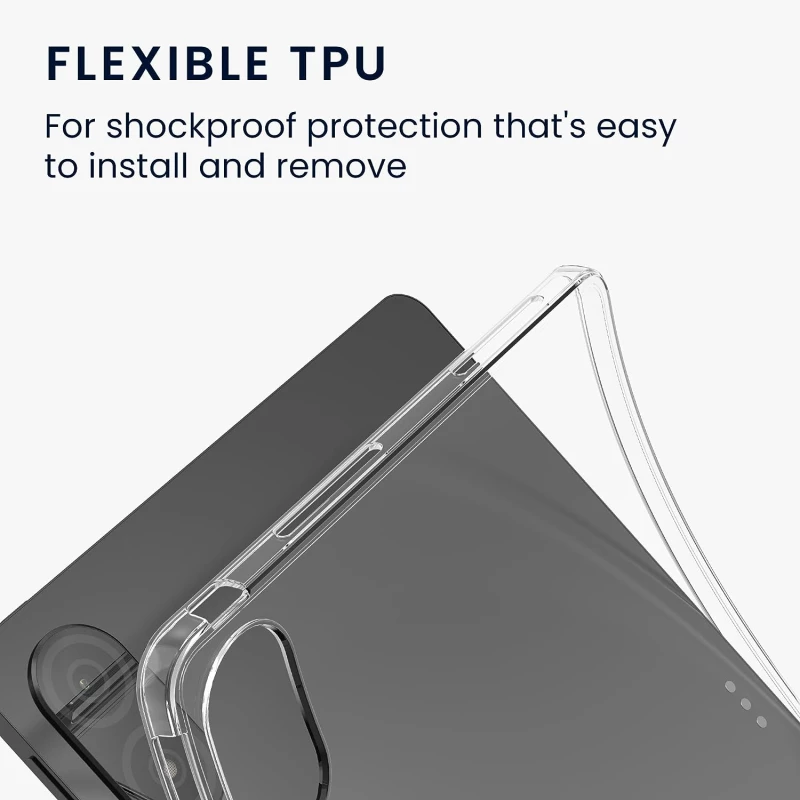 KW Διάφανη Θήκη Σιλικόνης Honor Pad V8 Pro 12.1" - Transparent (61395.03)