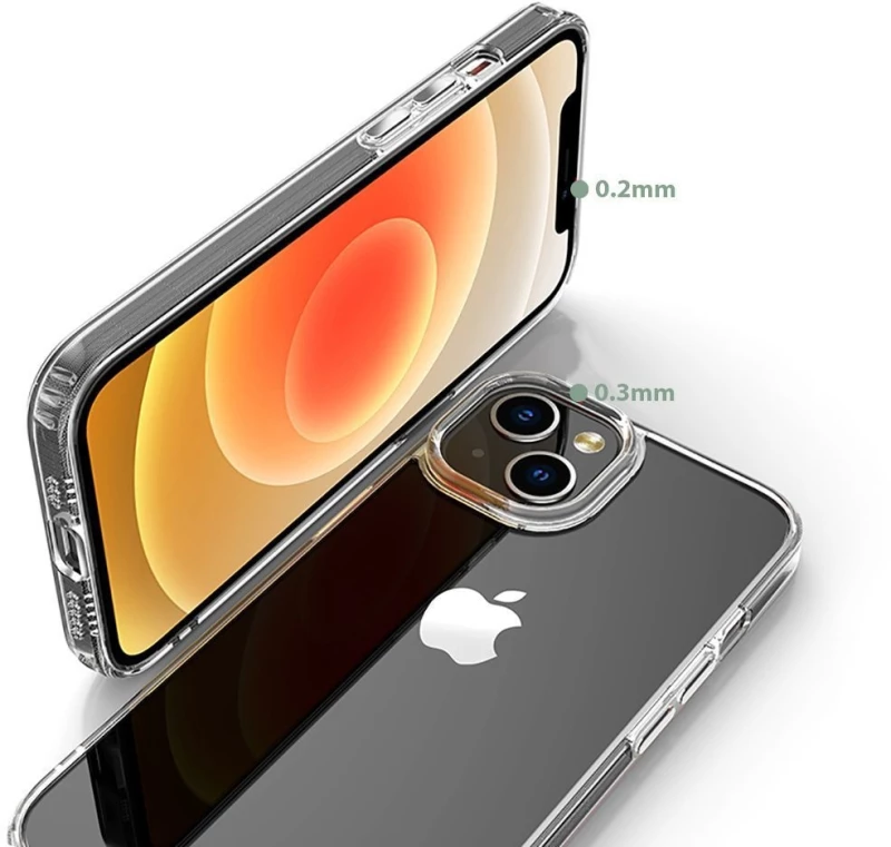 Tech-Protect FlexAir Hybrid - Σκληρή Διάφανη Θήκη Apple iPhone 15 - Clear (9490713936702)