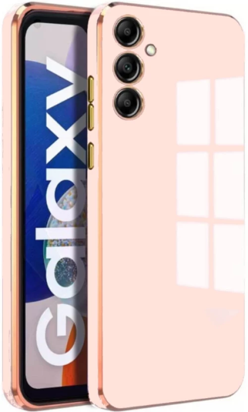 Bodycell Gold Plated - Θήκη Σιλικόνης Samsung Galaxy A34 - Pink (5206015071218)