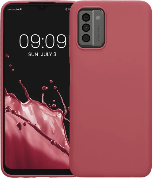 KWmobile Θήκη Σιλικόνης Nokia G22 - Dark Rose (61278.167)